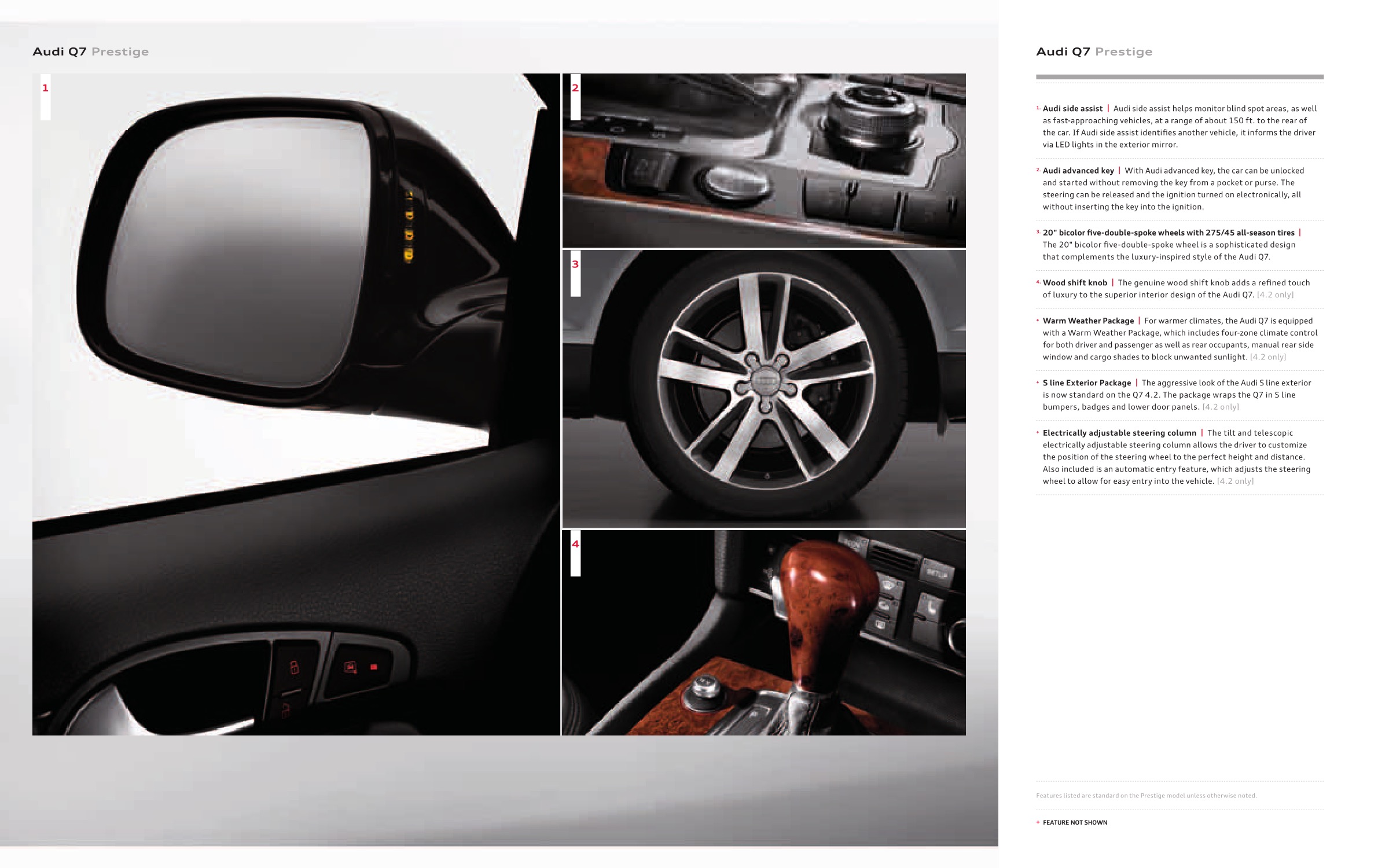 2010 Audi Q7 Brochure Page 16